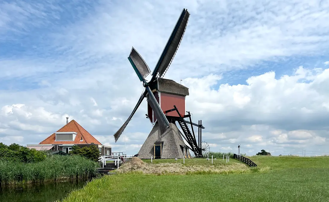 1, Molen 01812 Rode Molen (Oud Ade), Job de Groen (11-07-2025)&nbsp; | Database Nederlandse molens