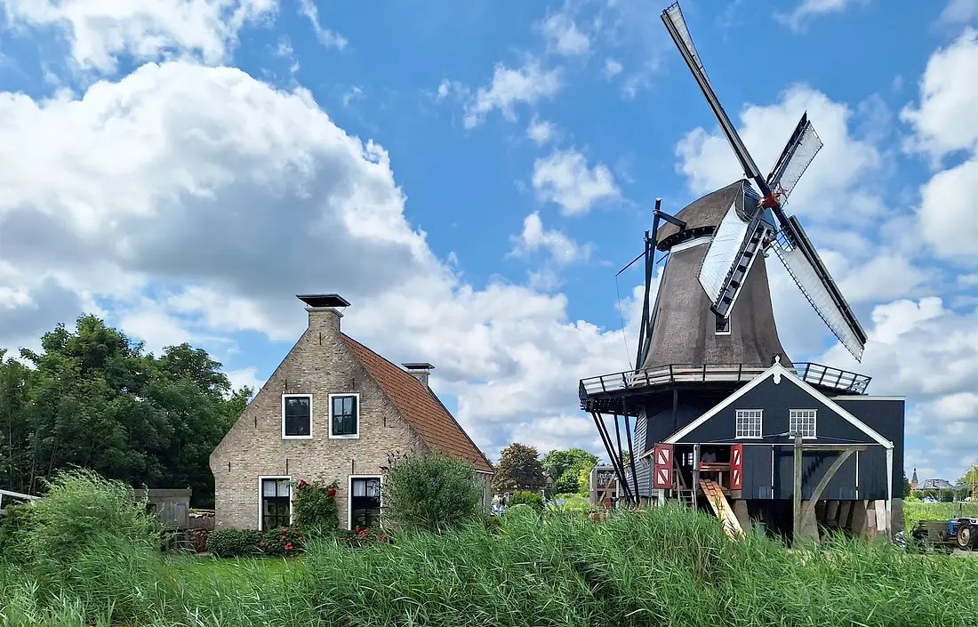 6, Molen 03097 a De Rat (IJlst / Drylts), Johan van der Rijt (11-07-2025)&nbsp; | Database Nederlandse molens