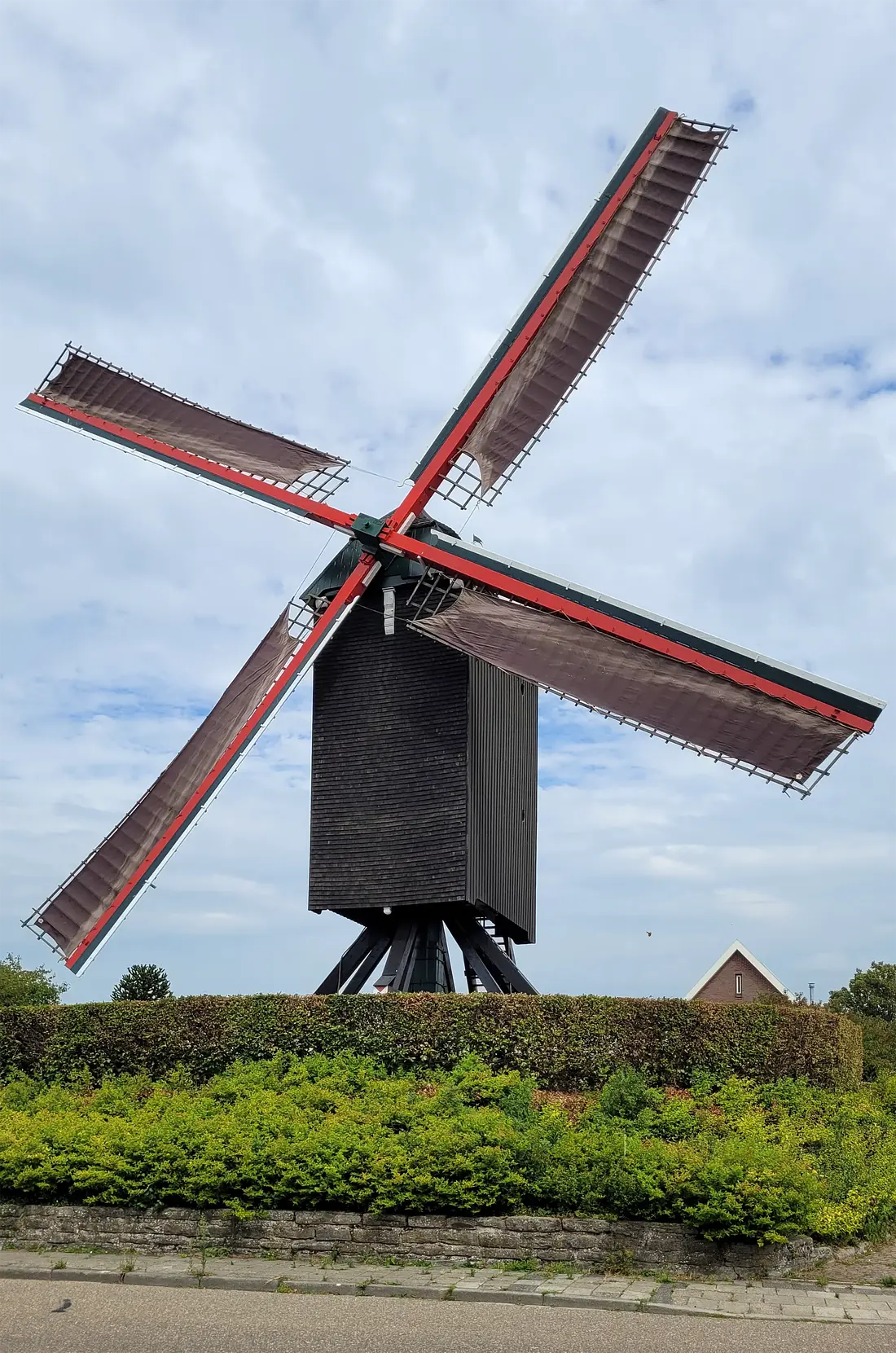 Molen 04199 (Naamloos) (Kloosterzande), Patrick Desmedt (26-07-2025) | Database Nederlandse molens