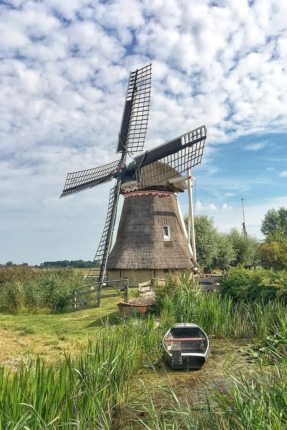Molen 03043 Hegebeintumer Mûne / De Hogebeintumermolen (Hogebeintum / Hegebeintum), Siep Hoekstra (23-08-2022)&nbsp; | Database Nederlandse molens