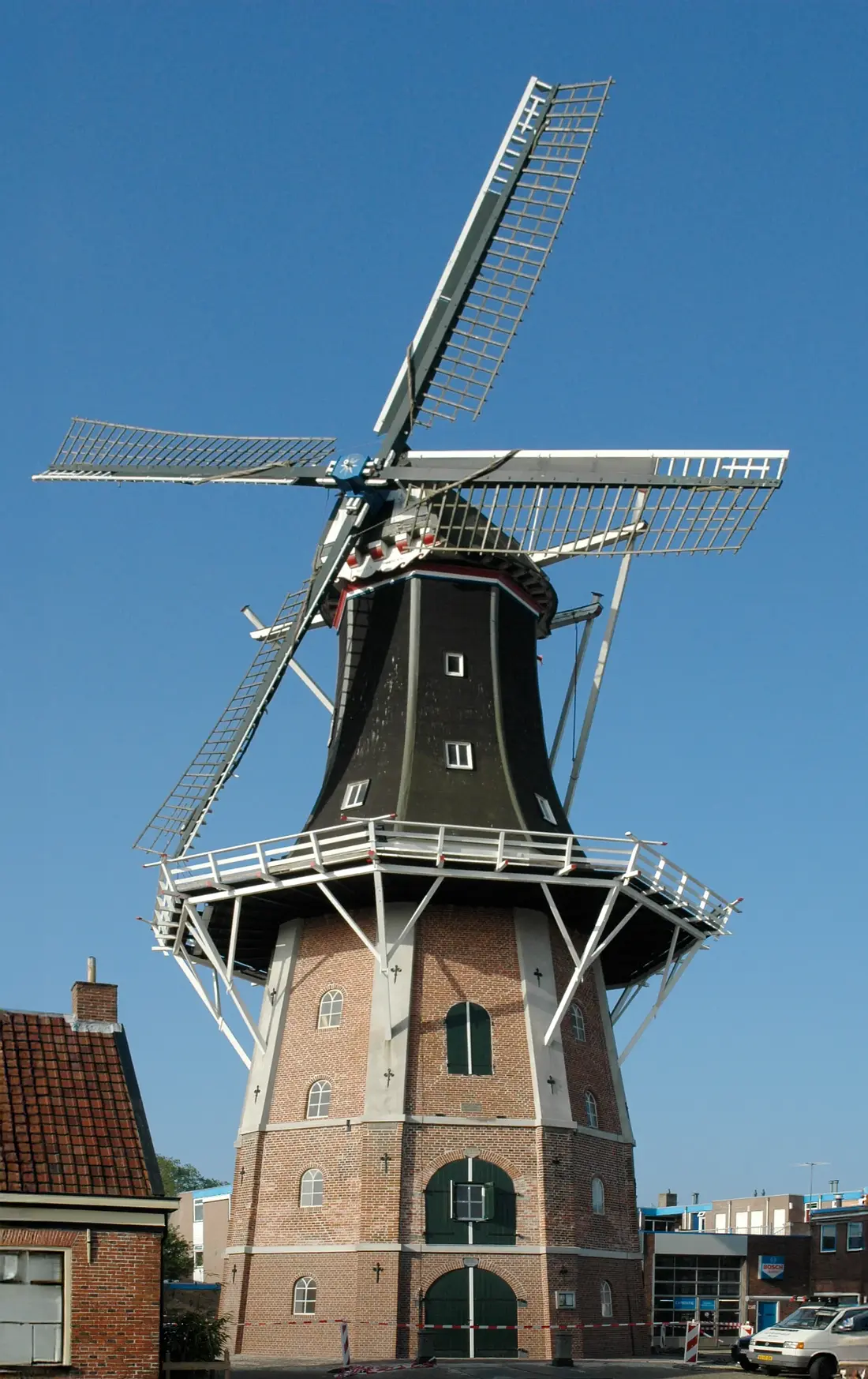 1, Molen 00570 Molen Edens / De Volharding (Winschoten), Donald Vandenbulcke (08-05-2008) | Database Nederlandse molens