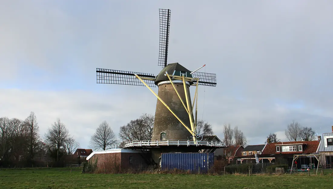 3, Molen 03548 d'Arke (Oostkapelle), Denis Van Cronenburg&nbsp;(12-01-2025)&nbsp; | Database Nederlandse molens