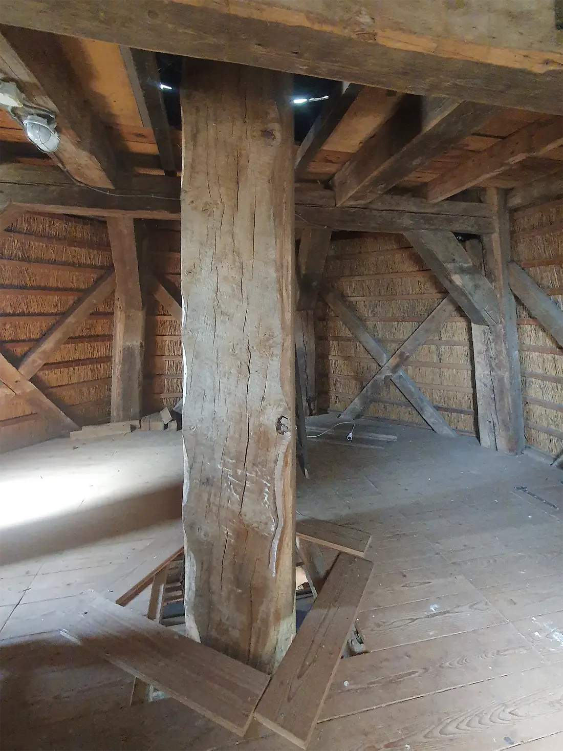 12, Molen 02636 De Konijnenbelt (Ommen), Lasse Geerling (10-05-2025)&nbsp;De koningspil zit erin met bonkelaar maar staat niet in 't werk. | Database Nederlandse molens