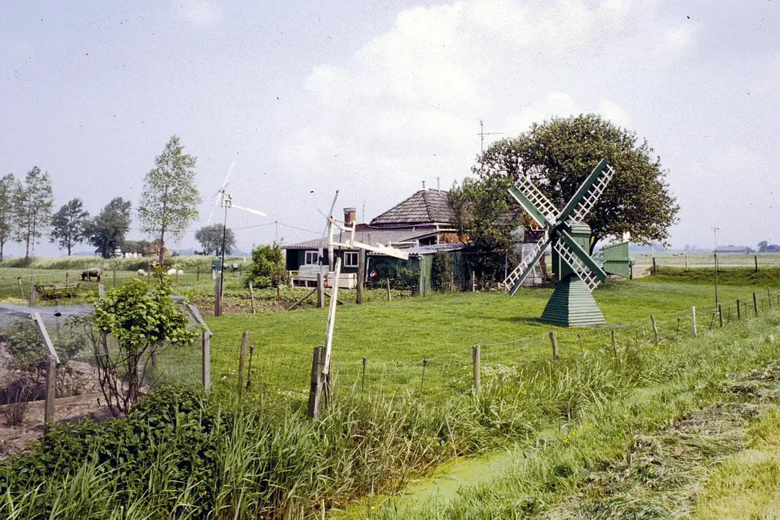 16, Molen 16878 Lutje Meuln (Den Ham), Ingezonden door&nbsp;Rob Hoving, opname 1980 | Database Nederlandse molens