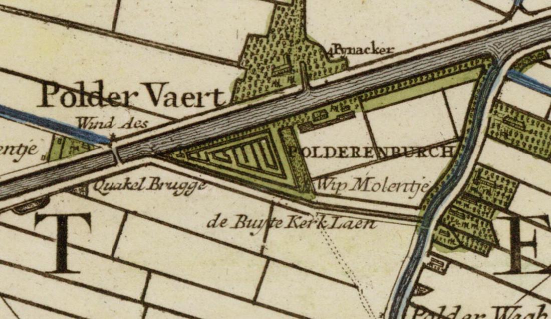 Molen 18036 Wipmolentje van  Polderenburch (Schiedam), deel Krukiuskaart 1712, zie:
TU Delft | Database Nederlandse molens