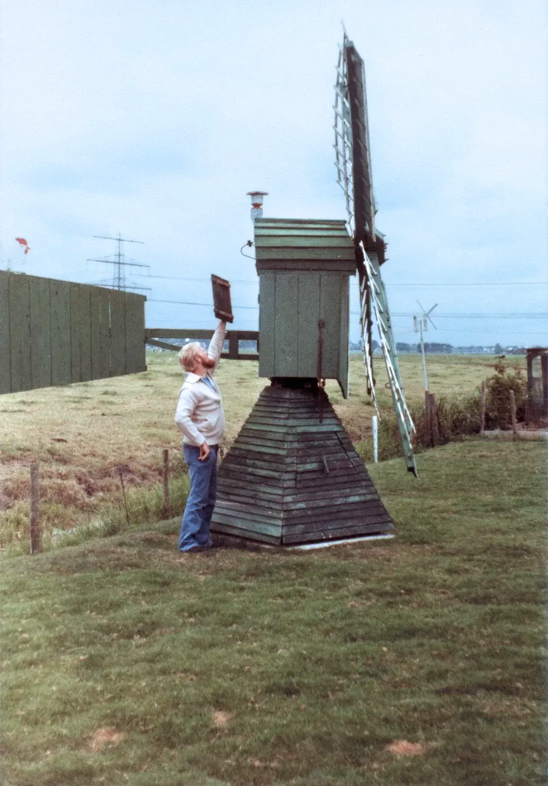 15, Molen 16878 Lutje Meuln (Den Ham), Ingezonden door Rob Hoving, opname 1980 | Database Nederlandse molens