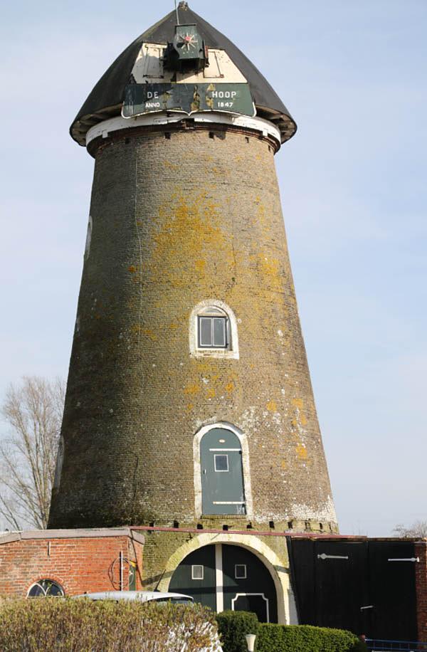 Molen 03532 De Hoop (Sint-Maartensdijk), Foto van Peter Minderhoud, opname 09-03-2024 | Database Nederlandse molens
