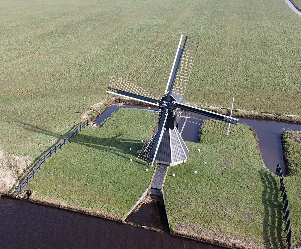 5, Molen 10684 Mellemolen (vh. Polslootpoldermolen) (Akkrum), Roel Tiemersma (16-03-2020) | Database Nederlandse molens