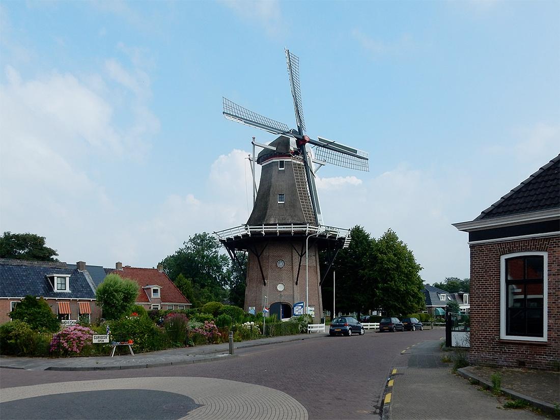 1, Molen 03228 De Eendragt (Anjum/ Eanjum), Tony Hop (26-7-2014) | Database Nederlandse molens
