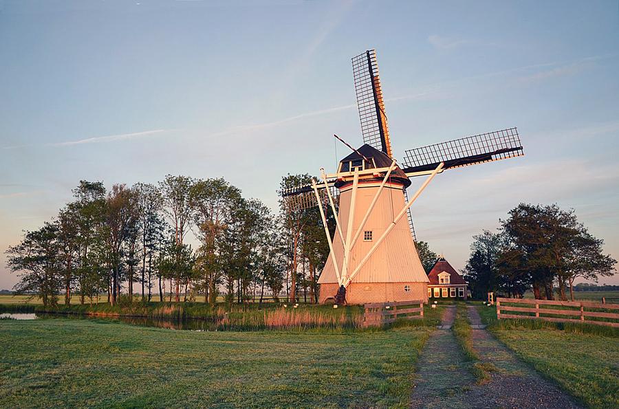4, Molen 03050 De Olifant (Birdaard / Burdaard), Martijn Scholtens (4-6-2013). | Database Nederlandse molens