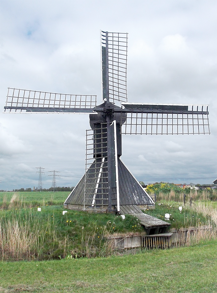 1, Molen 03730 De (Greate) Klaver (Bolsward / Boalsert ), Wilco Zeemans (14-5-2015). | Database Nederlandse molens