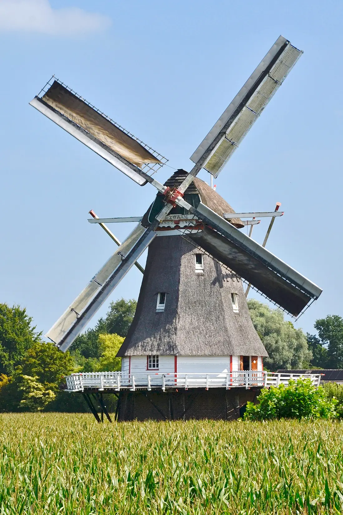 Molen 00405 De Zwaan (Voorst), Rob Pols (09-08-2025)&nbsp; | Database Nederlandse molens
