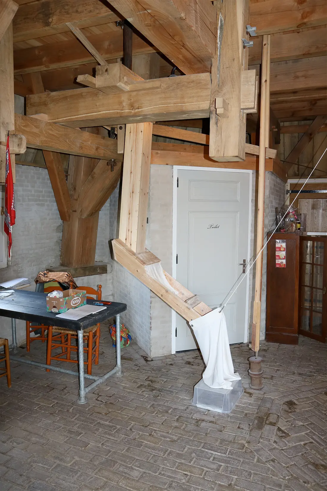 12, Molen 12231 De Eschmolen (Delden), Ronald Bakker (13-09-2025)&nbsp;Maalzolder van de molen. | Database Nederlandse molens