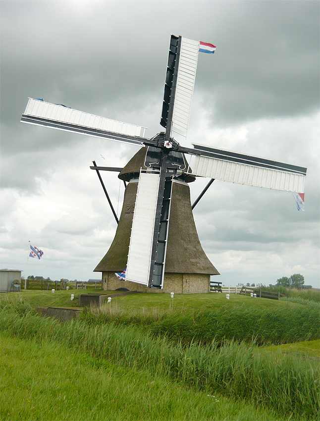 Molen 10235 Aylvapoldermolen (Burgwerd / Burchwert), Johannes Rozenga (20-6-2014) | Database Nederlandse molens