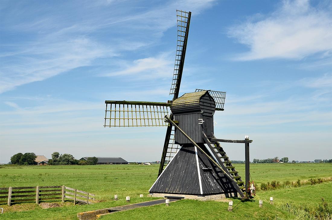 3, Molen 03734 De Hiemerter Mole / Himerter Mole (Burgwerd / Burchwert), Bernd Käding  (25-8-2016) | Database Nederlandse molens