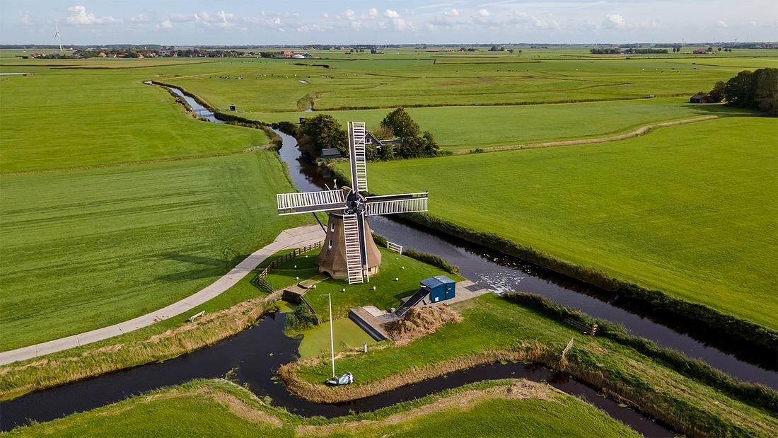 3, Molen 03177 De Cornwerdermolen (Cornwerd / Koarnwert), Ronald Schulte (28-9-2021) | Database Nederlandse molens