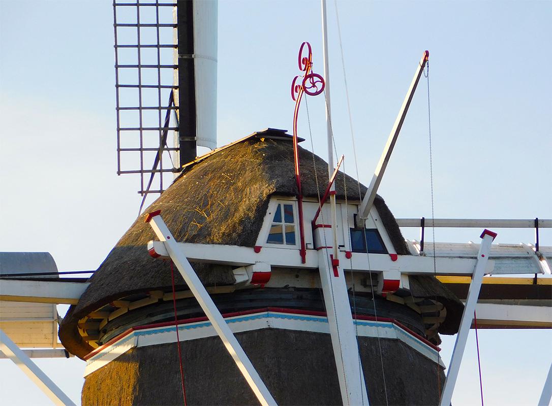 6, Molen 03246 De Hoop (Dokkum), Piet Glasbergen (7-7-2018) | Database Nederlandse molens