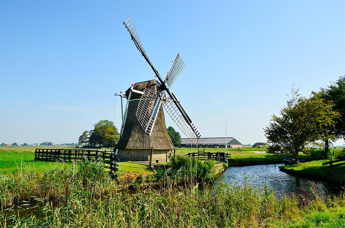 1, Molen 12268 Kingmatille (Dronrijp / Dronryp), Bernd Käding (17-9-2014) | Database Nederlandse molens