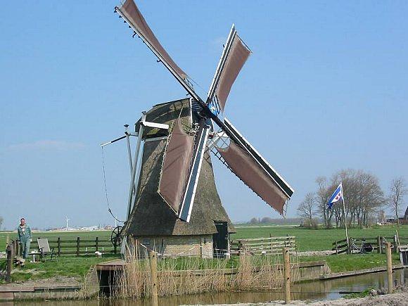 2, Molen 12268 Kingmatille (Dronrijp / Dronryp), Willem Jans (15-4-2003) | Database Nederlandse molens