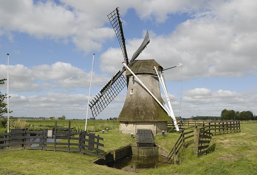 4, Molen 12268 Kingmatille (Dronrijp / Dronryp), Chris van Gijs (15-5-2014). | Database Nederlandse molens