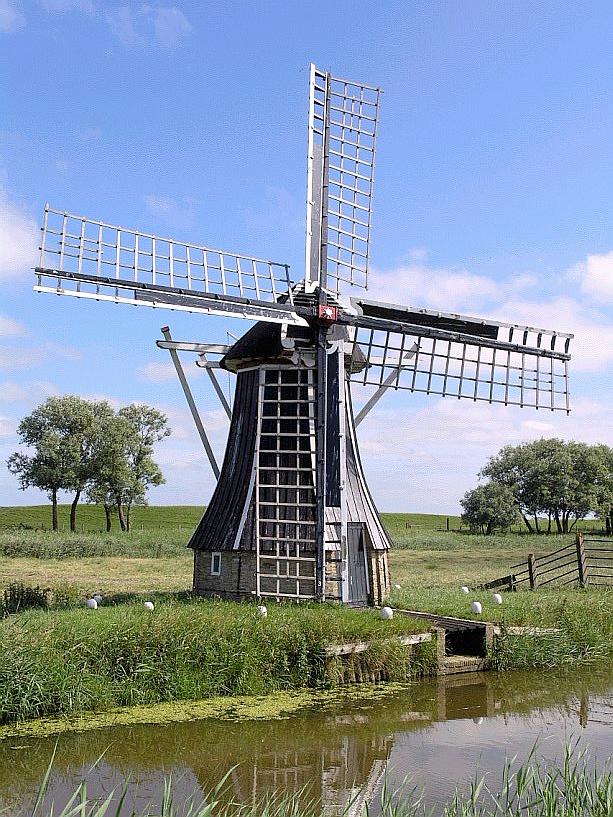 5, Molen 06436 De Gans (Ezumazijl / Iezumasyl), Willem Jans (26-6-2005). | Database Nederlandse molens