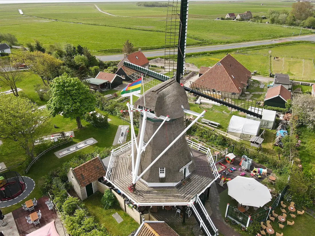 5, Molen 06505 Formerumermolen (Koffiemolen) (Formerum (Terschelling)), Ruben Haanappel (11-5-2022) | Database Nederlandse molens