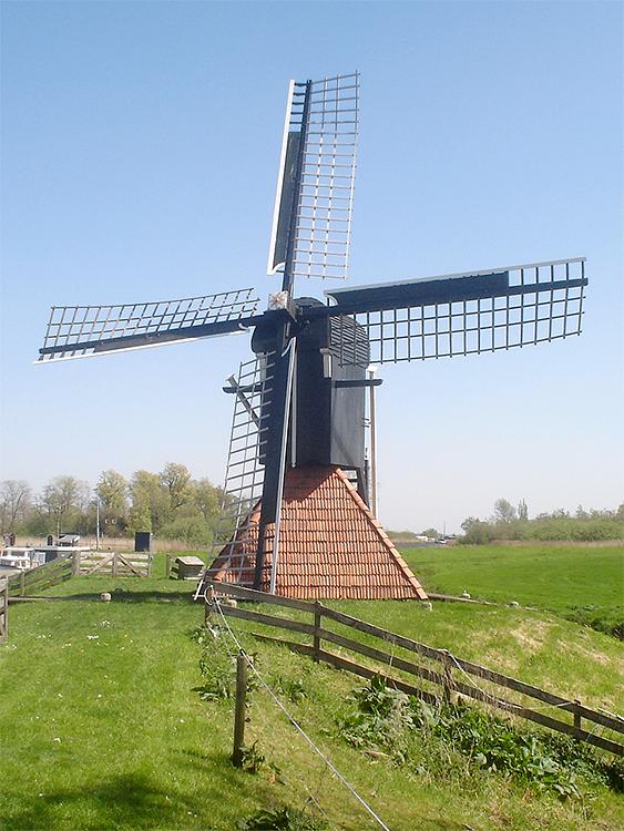 Molen 06484 Heechhiem (Goengahuizen / Goaiïngahuzen), Marcel Stroo (9-5-2016) | Database Nederlandse molens