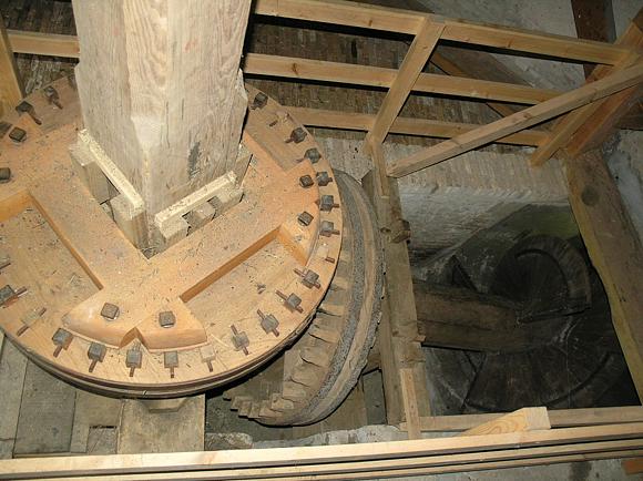 4, Molen 03046 Genezareth-Kleasterpoldermûne / Genezareth-Kloosterpoldermolen (Hallum), Willem Jans (08-09-2007) | Database Nederlandse molens