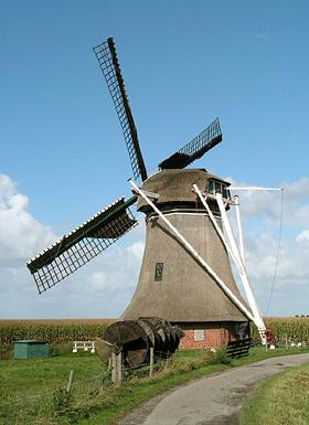 2, Molen 03224 De Hantumermolen (Hantum), Jan van der Molen (7-10-2006) | Database Nederlandse molens