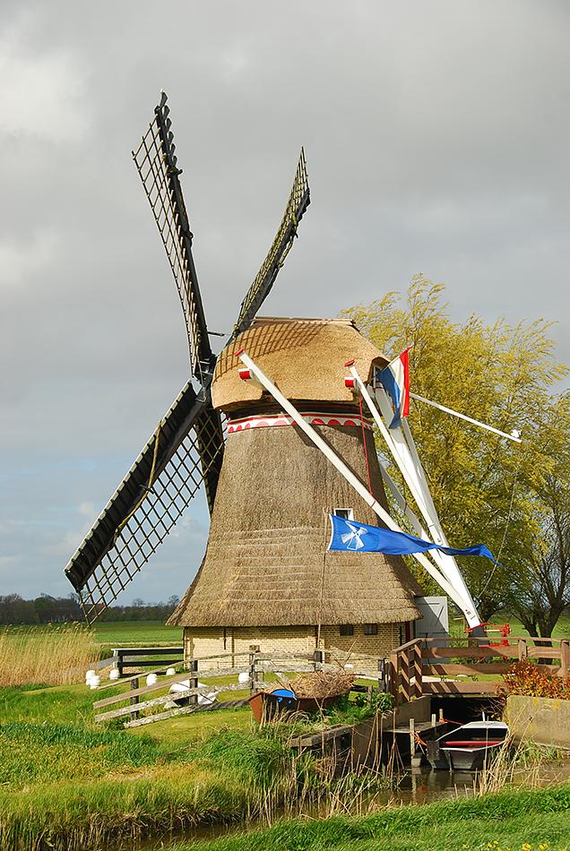 2, Molen 03043 Hegebeintumer Mûne / De Hogebeintumermolen (Hogebeintum / Hegebeintum), Harmannus Noot (22-4-2017) | Database Nederlandse molens