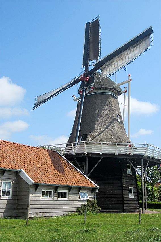 Molen 10251 De Verwachting (Hollum (Ameland)), Kees Kammeraat (29-5-2012) | Database Nederlandse molens