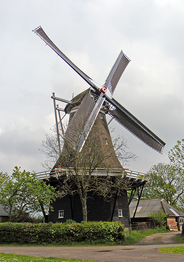 Molen 03064 De Hoop (Holwert / Holwerd), Martin E. van Doornik (13-5-2017) | Database Nederlandse molens
