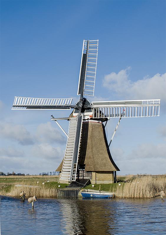 Molen 03065 Miedemûne / De Miedenmolen (Holwerd / Holwert), Bas Juk (30-3-2020) | Database Nederlandse molens