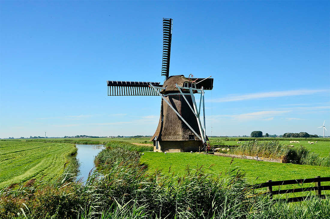 3, Molen 03065 Miedemûne / De Miedenmolen (Holwerd / Holwert), Bernd Käding (24-8-2016) | Database Nederlandse molens