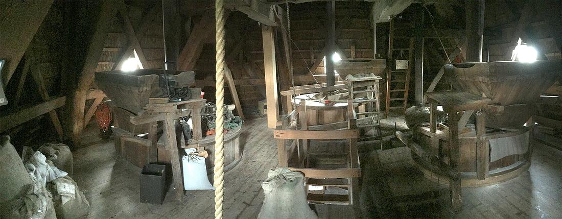 10, Molen 01449 Penninga's Molen (Joure / De Jouwer), Sander Boom (25-10-2019)De steenzolder.  | Database Nederlandse molens