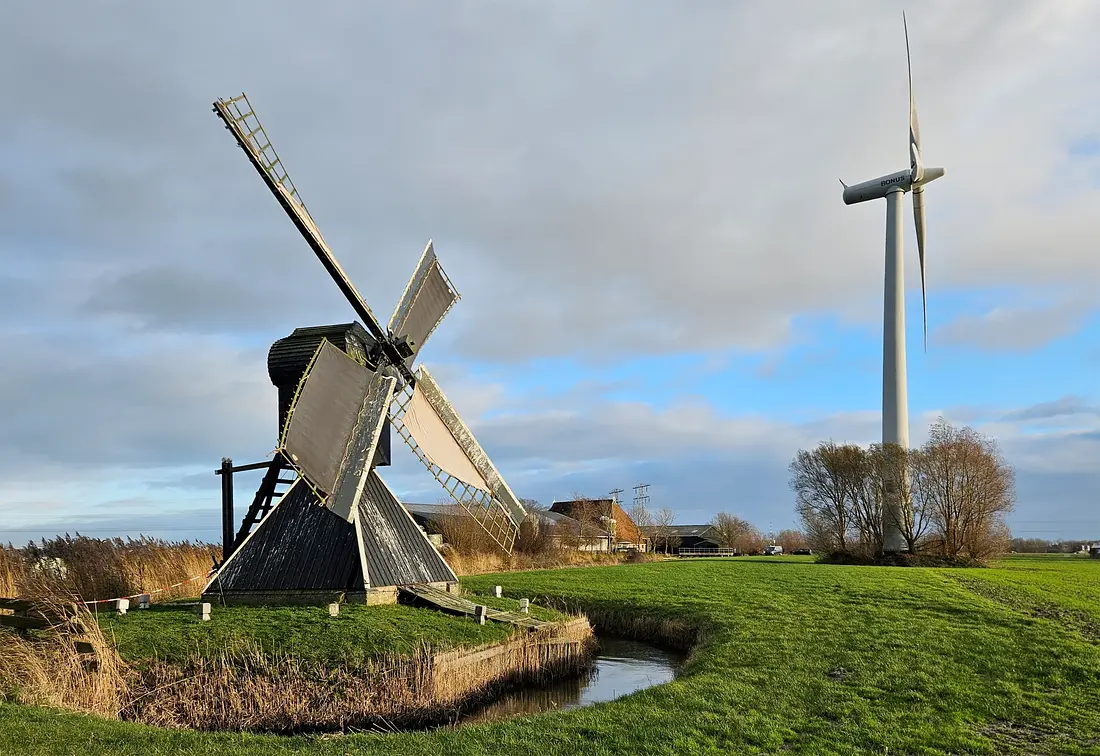 2, Molen 03730 De (Greate) Klaver (Bolsward / Boalsert ), Lukas Vandael (30-11-2025) | Database Nederlandse molens