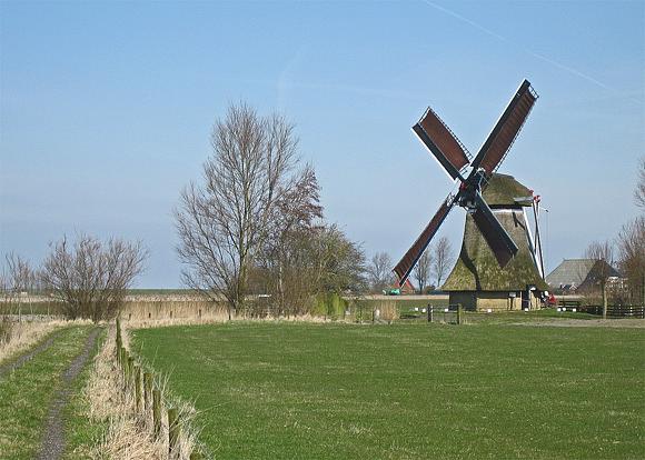 3, Molen 04438 h De Westermolen (Kollumerpomp / De Pomp), Edo Werkman (21-3-2009). | Database Nederlandse molens