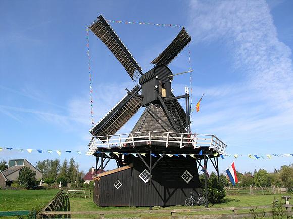 5, Molen 11455 De Vlijt / Vm. Molen 't Op (Koudum), Willem Jans (15-9-2007). | Database Nederlandse molens