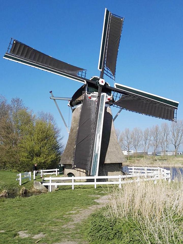 Molen 06915 Froskepôllemolen (Leeuwarden / Ljouwert), Teake Visser (9-4-2017) | Database Nederlandse molens