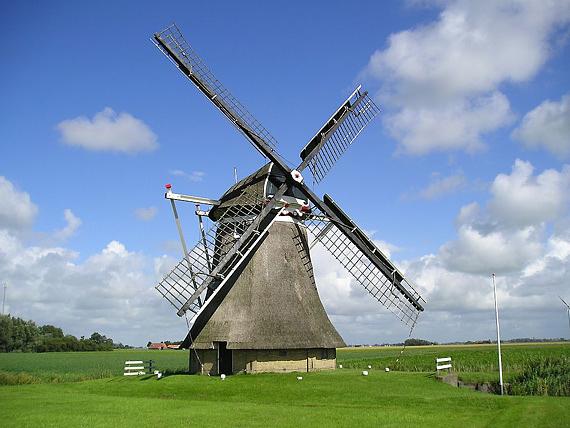1, Molen 03040 Grutte Mûne / De Grote Molen (Marrum), Kees Vanger (7-8-2005). | Database Nederlandse molens