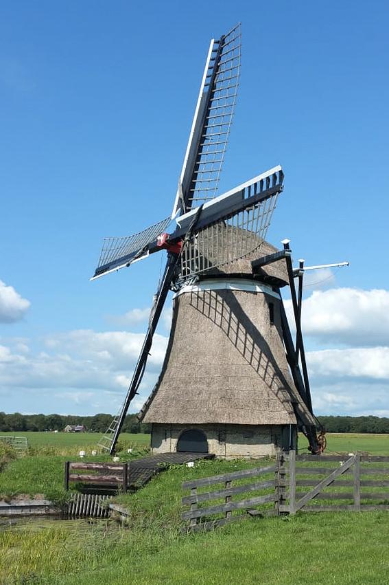 Molen 06432 Het Zwaantje / Huitebuurstermolen (Nijemardum / Nijemirdum), Pieter Zuijkerbuijk (3-9-2018) | Database Nederlandse molens