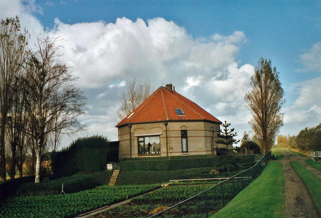 5, Molen 02887 a Binnenwegsepolder, No. 1, boezemmolen (Bleiswijk), Foto N.Sonneveld, 04-1999 | Database Nederlandse molens