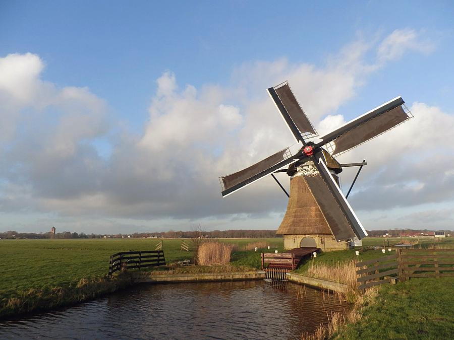 4, Molen 06432 Het Zwaantje / Huitebuurstermolen (Nijemardum / Nijemirdum), Mats Faber (13-1-2014) | Database Nederlandse molens