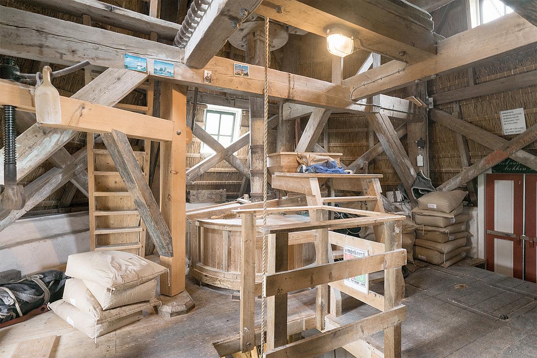 23, Molen 02756 De Vlijt (Diever), Marcel van Nies (3-10-2020)Het windaangedreven koppel. | Database Nederlandse molens