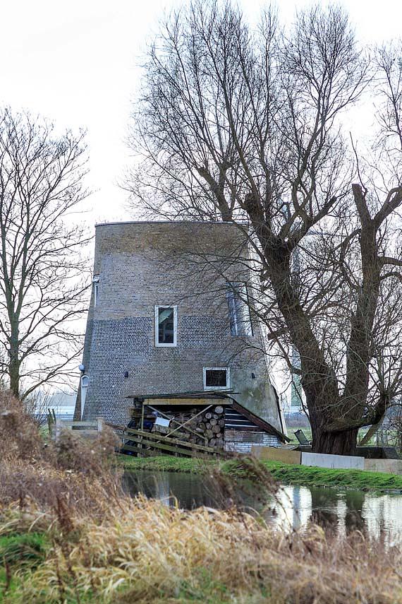 3, Molen 00985 a Oostvlietpolder, Oostvlietmolen (Leiden), Foto van Frank Hendriks februari 2020 | Database Nederlandse molens