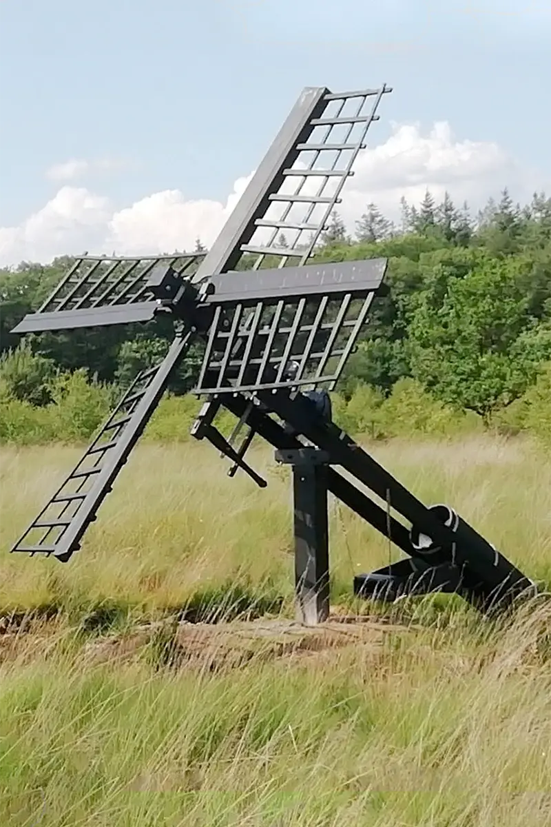 Molen 11164 (paaltjasker) (Grolloo),  Jasper Dekker (21-6-2023)De actuele situatie. | Database Nederlandse molens