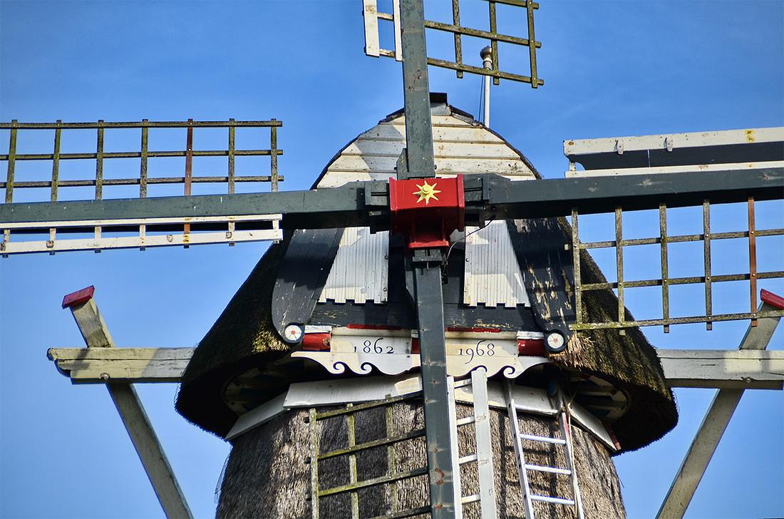 6, Molen 10070 De Poffert (Vledder), Bernd Käding (2-10-2013) | Database Nederlandse molens