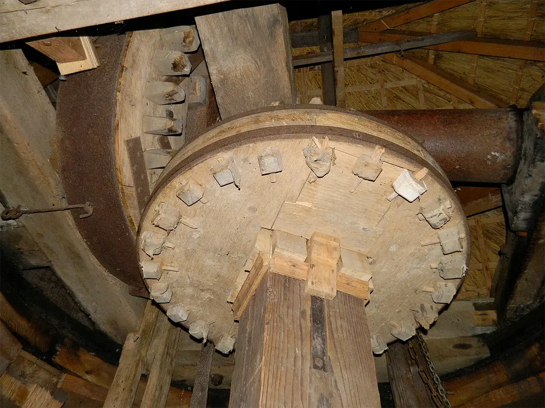 17, Molen 10070 De Poffert (Vledder), Vincent Mepschen (22-1-2020)Kapzolder. | Database Nederlandse molens