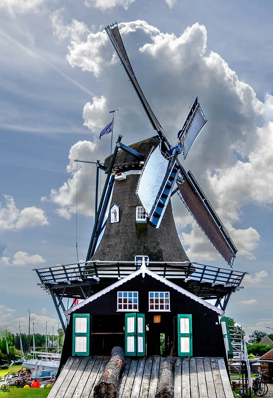 1, Molen 03294 a De Jager ( Woudsend / Wâldsein), Hanneke Stoof (6-8-2022) | Database Nederlandse molens