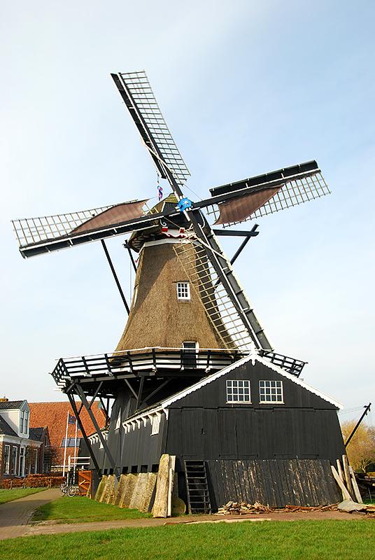 3, Molen 03294 a De Jager ( Woudsend / Wâldsein), Harmannus Noot (26-3-2016) | Database Nederlandse molens